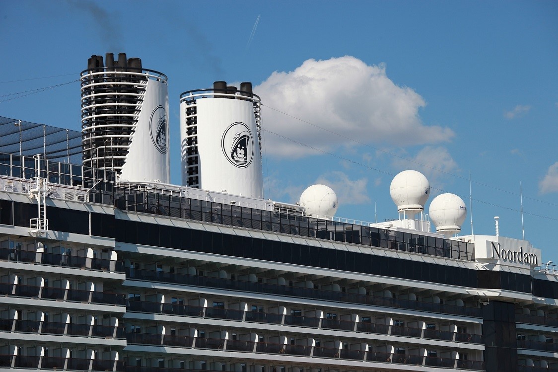 Cruise Ships in Greece by Patroklos Stellakis