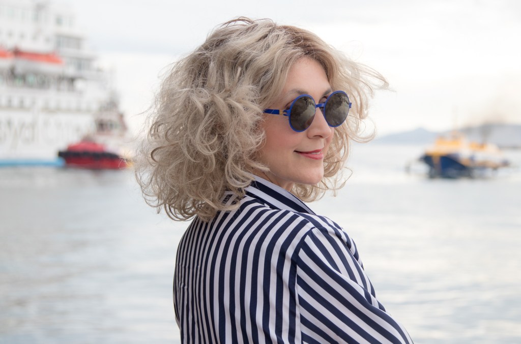 Street Fashion Photography in Piraeus Port by Patroklos Stellakis