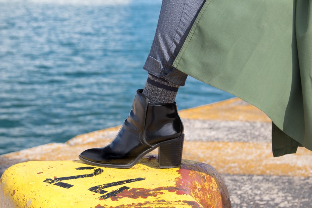 Street Fashion Photography in Piraeus Port by Patroklos Stellakis