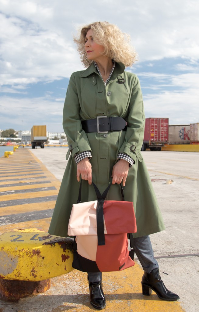 Street Fashion Photography in Piraeus Port by Patroklos Stellakis