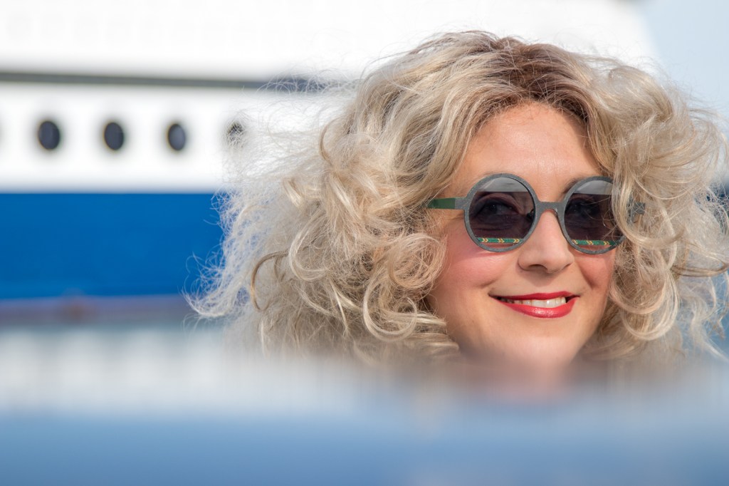 Street Fashion Photography in Piraeus Port by Patroklos Stellakis